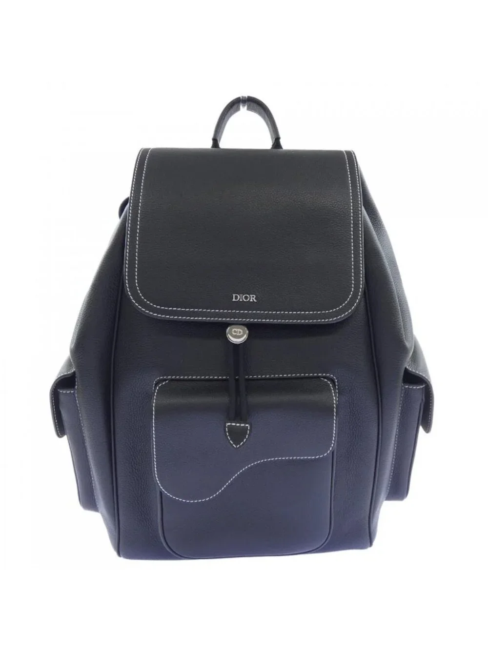 Dior Saddle Backpack Black